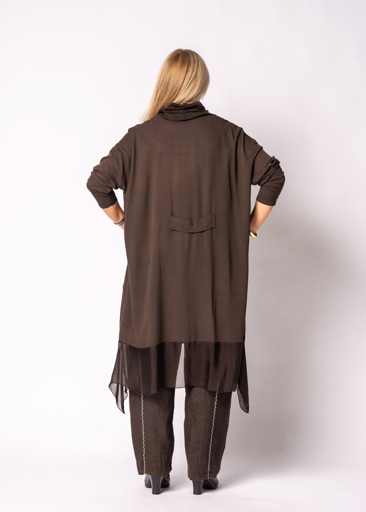 Miraline Top in Chocolate Truffle