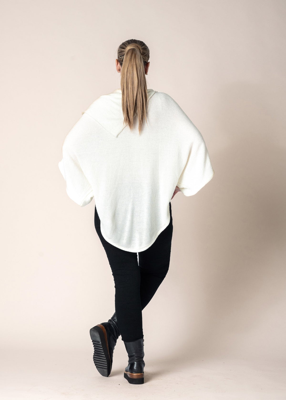 Elspeth Top in Cream