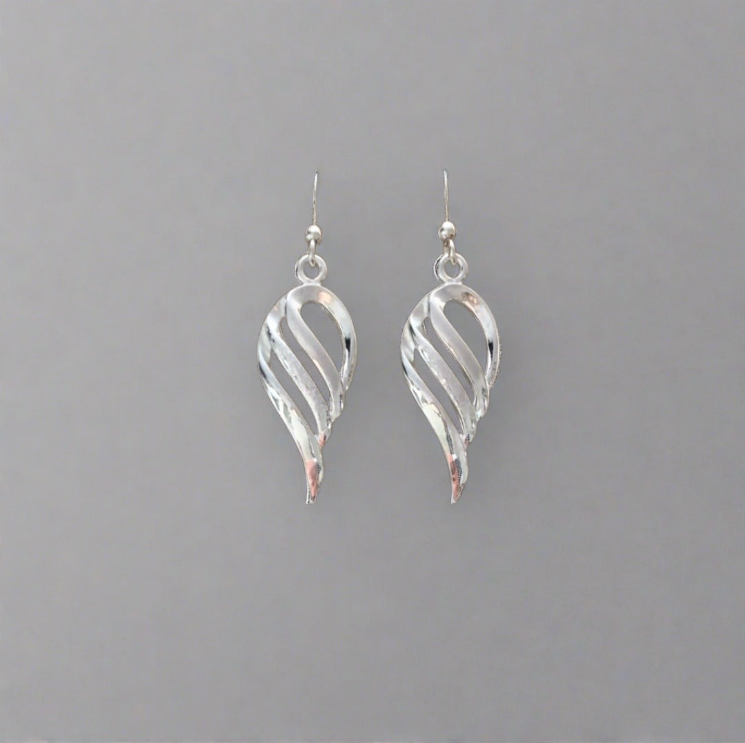 Leaf Shaped Earrings - Cheeky Goddess