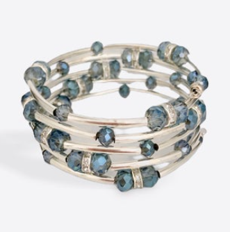 Bracelet - Wire Wrap - 5 Strand