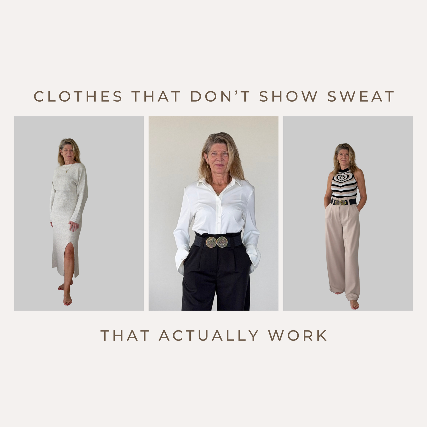 Clothes That Don't Show Sweat (That Actually Work)