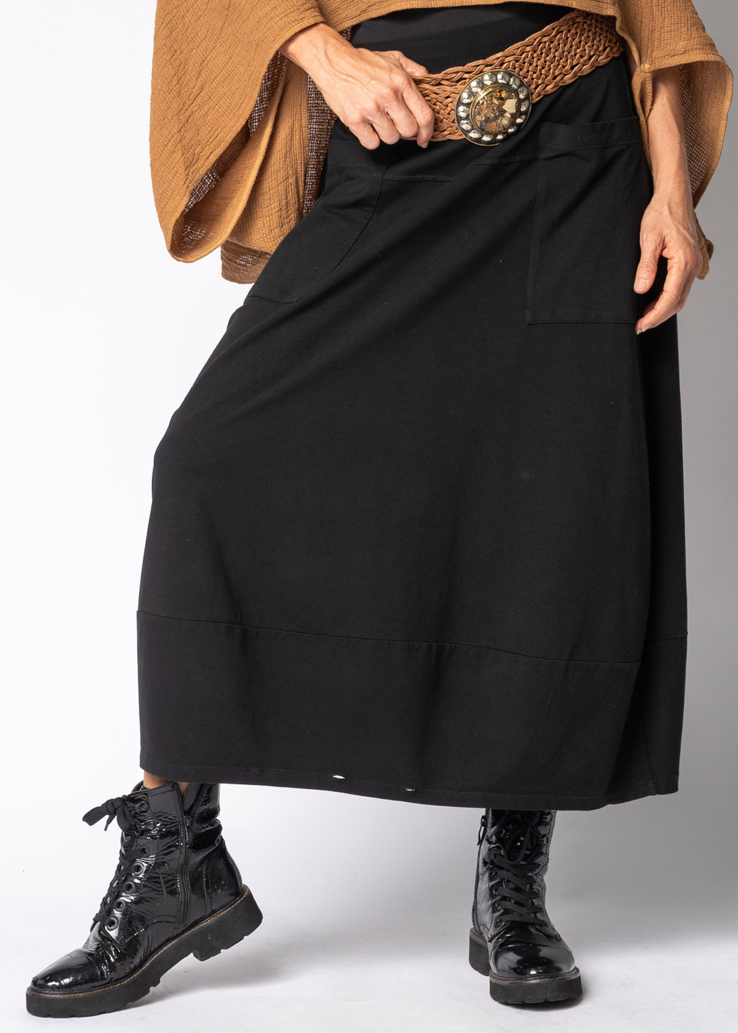 Isolde Skirt in Onyx