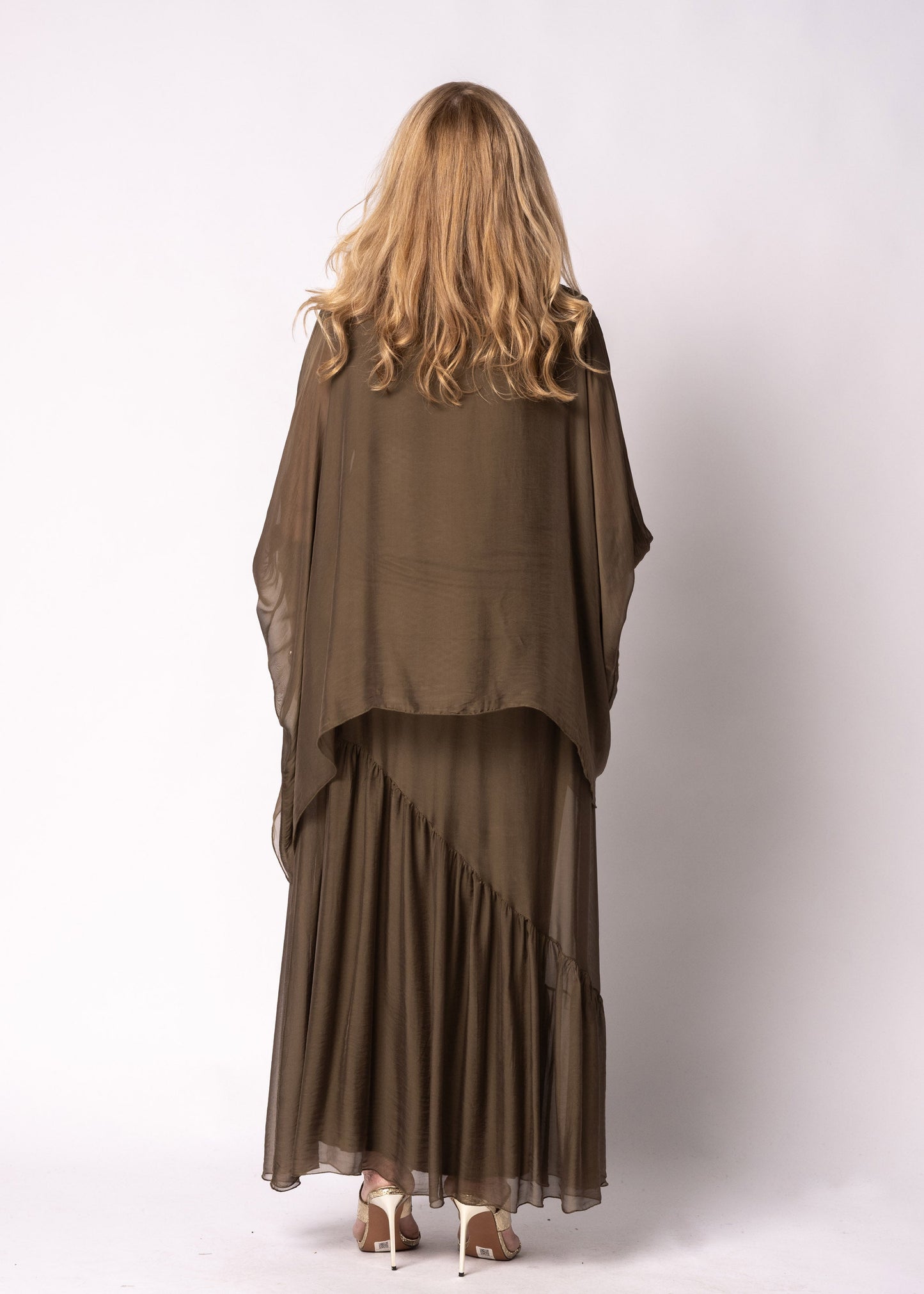 Isabetta Top in Moss Green