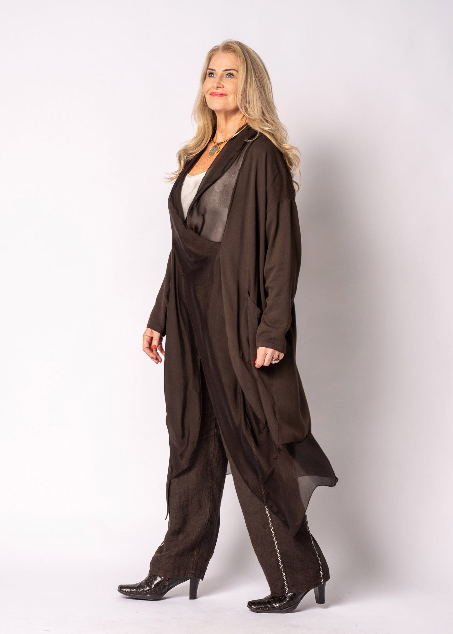 Miraline Top in Chocolate Truffle