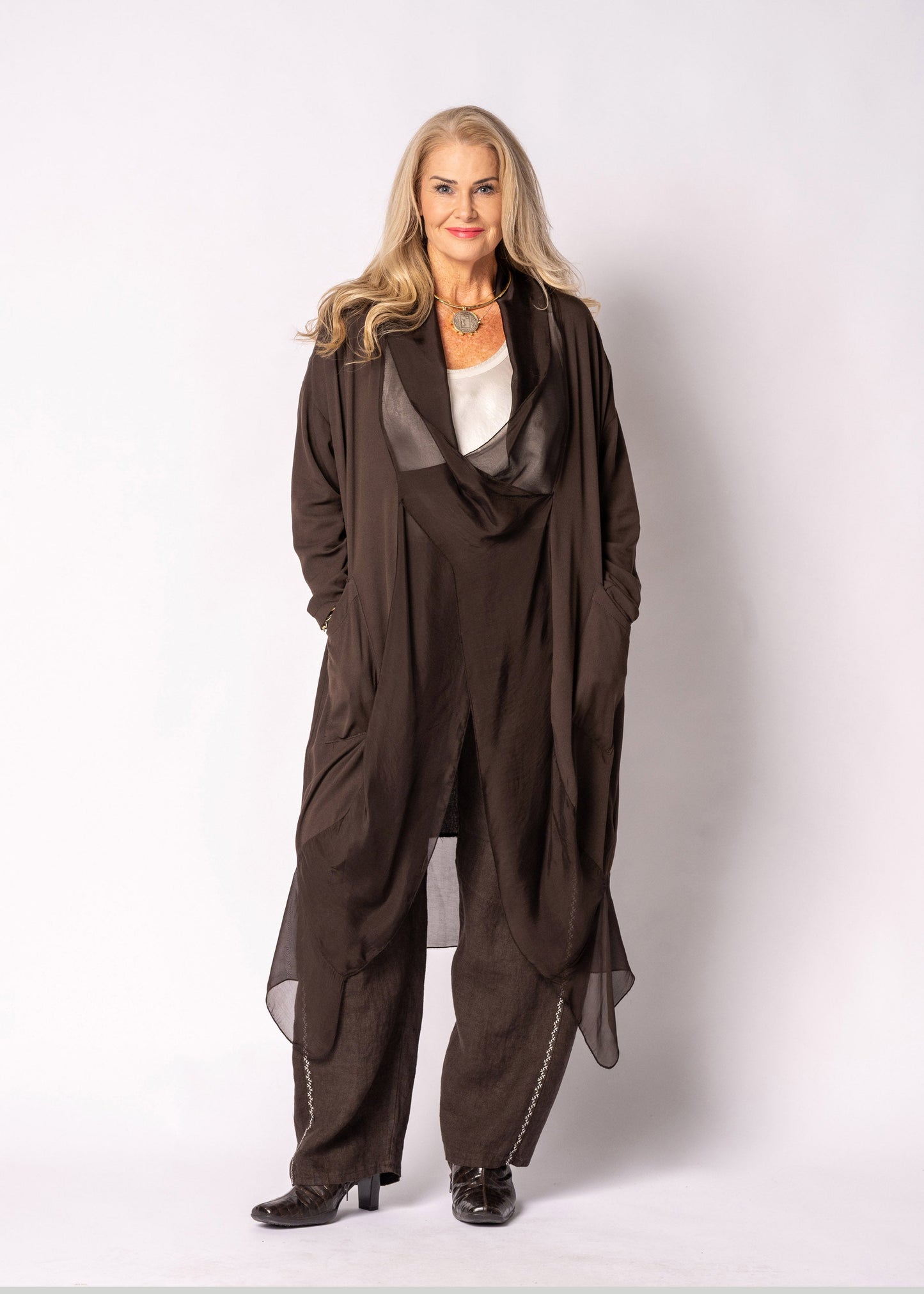 Miraline Top in Chocolate Truffle