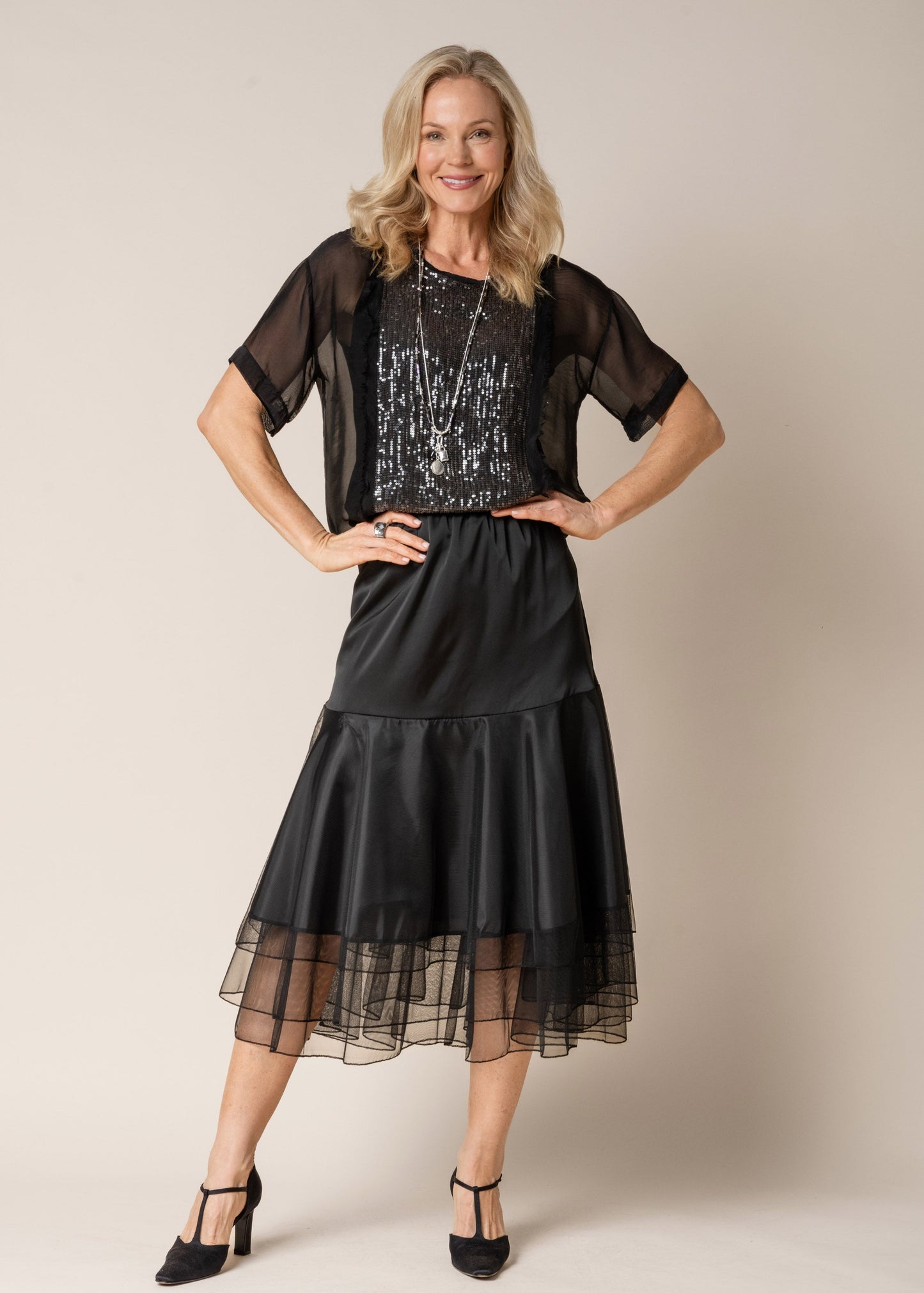 Nami Skirt in Onyx