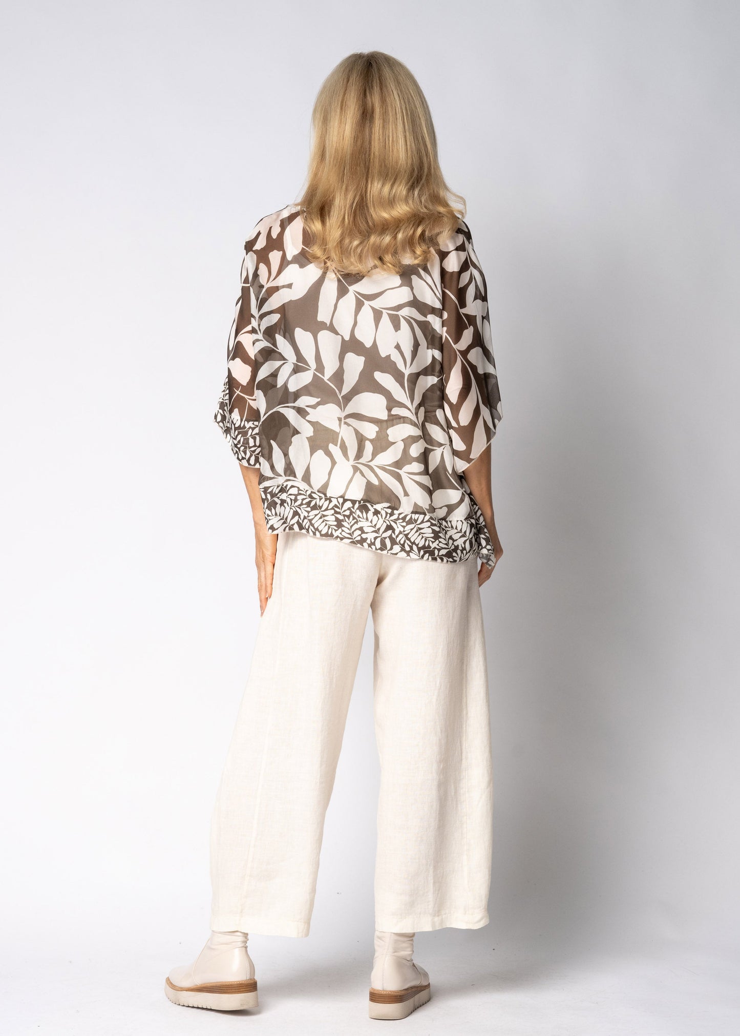 Olenna Linen Pants in Cream