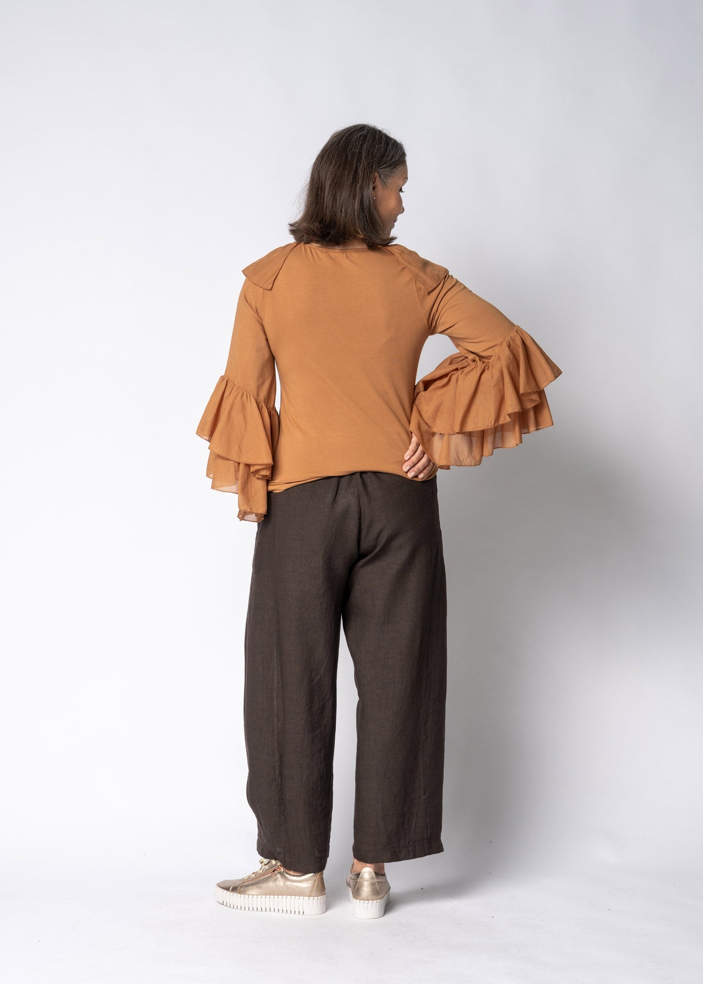 Fiorella Top in Sahara Sand