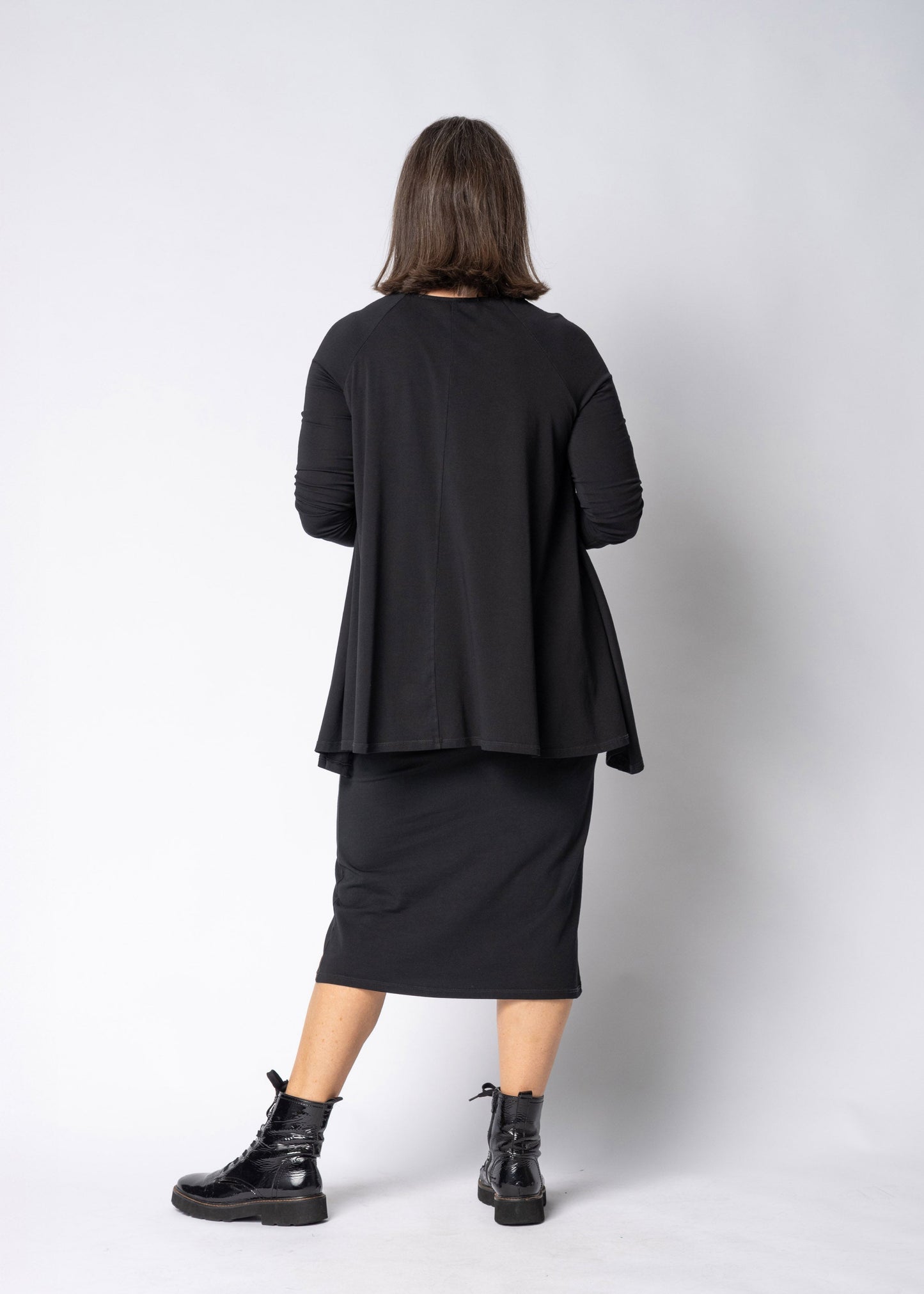 Emerie Dress  in Onyx