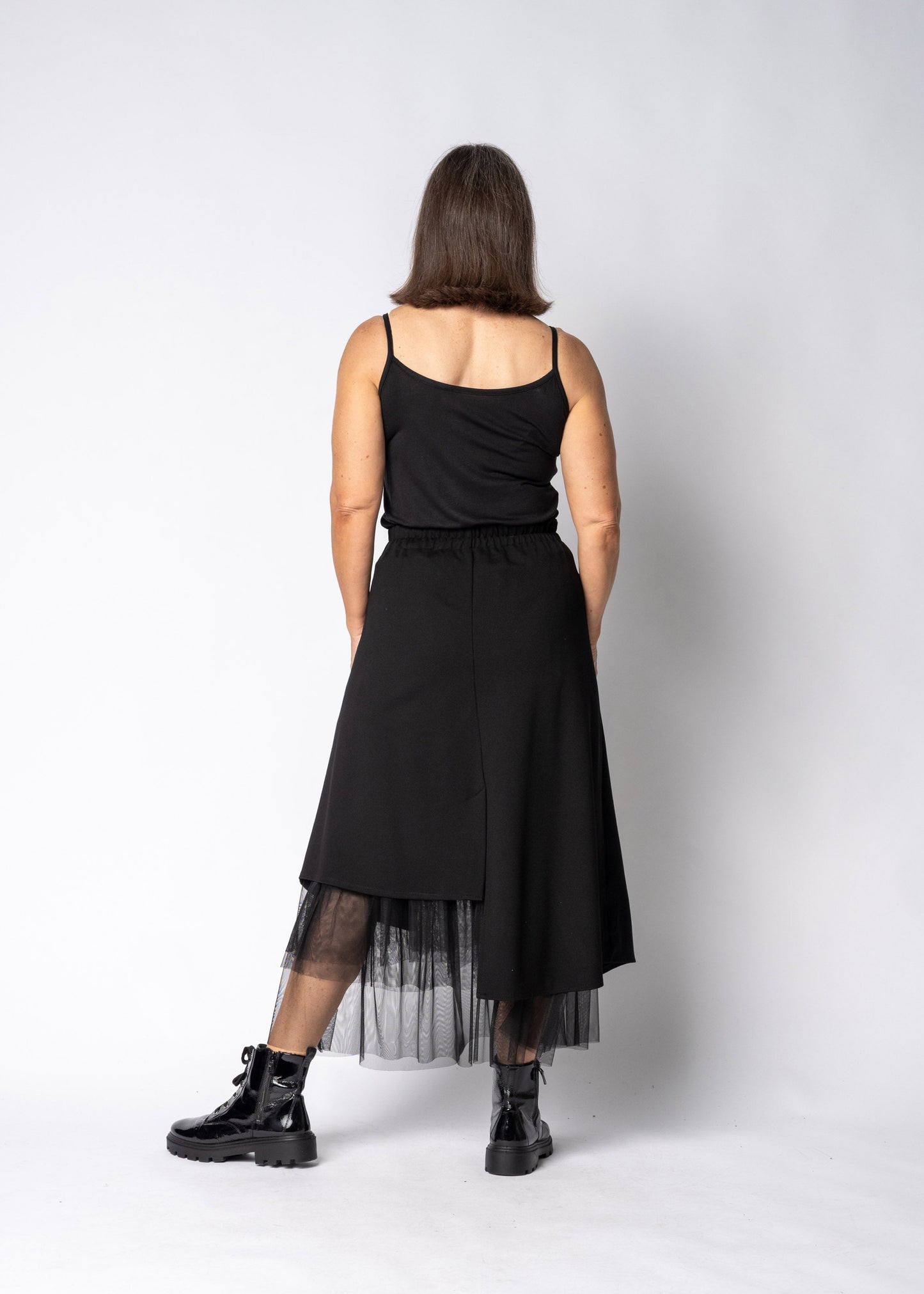 Zaria Skirt in Onyx