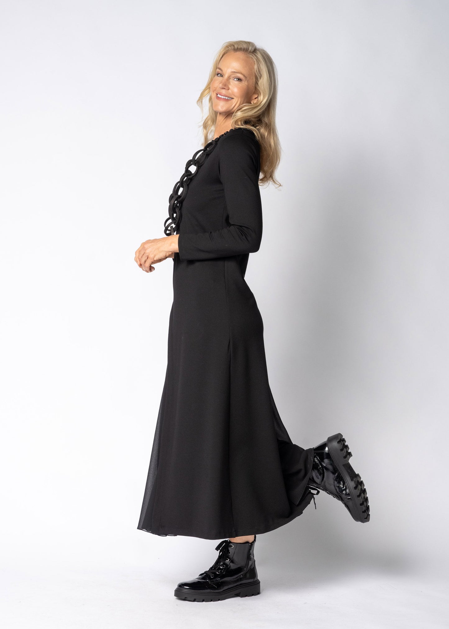 Orielle Dress in Onyx