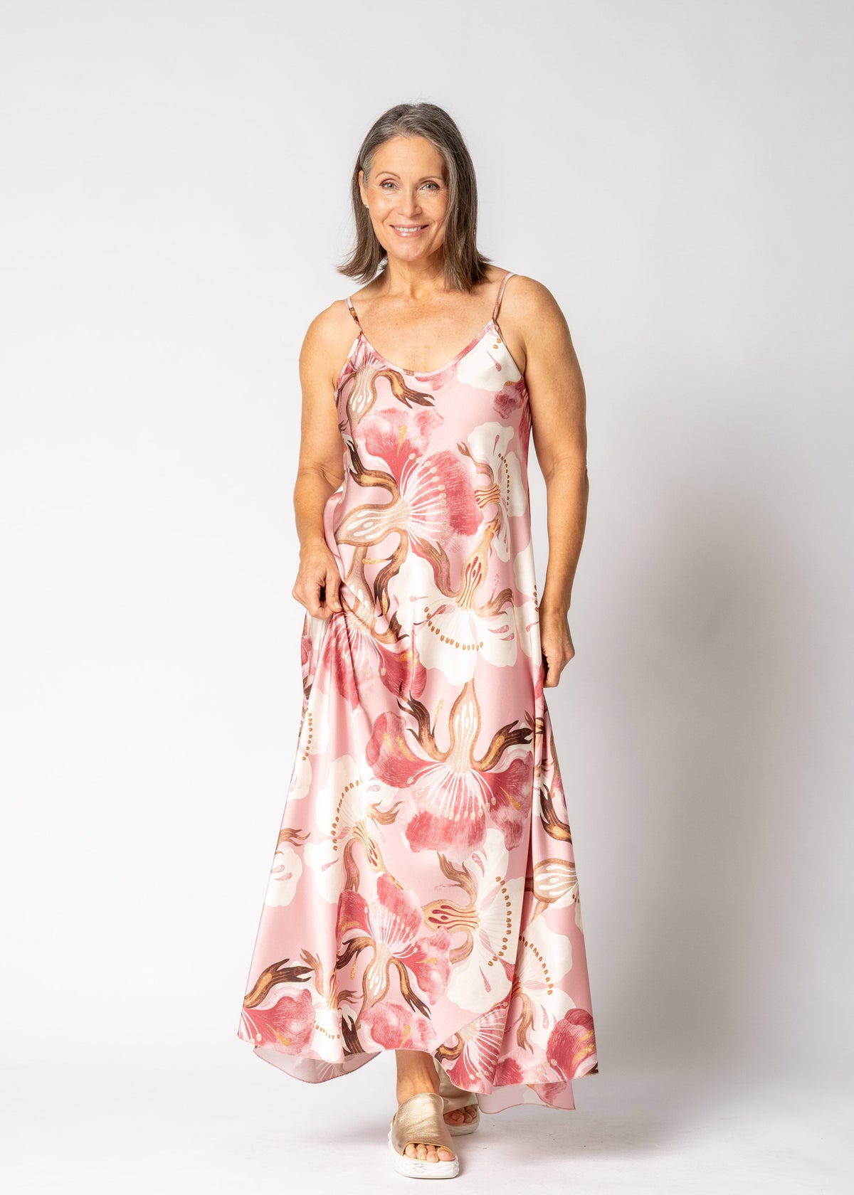 Arietta Dress in Blush