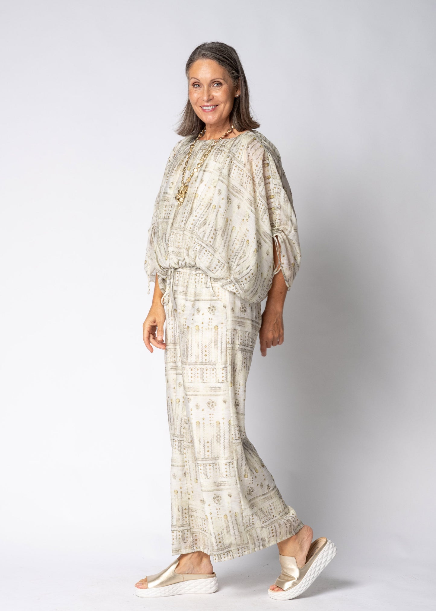 Sapphira Pant in Khaki