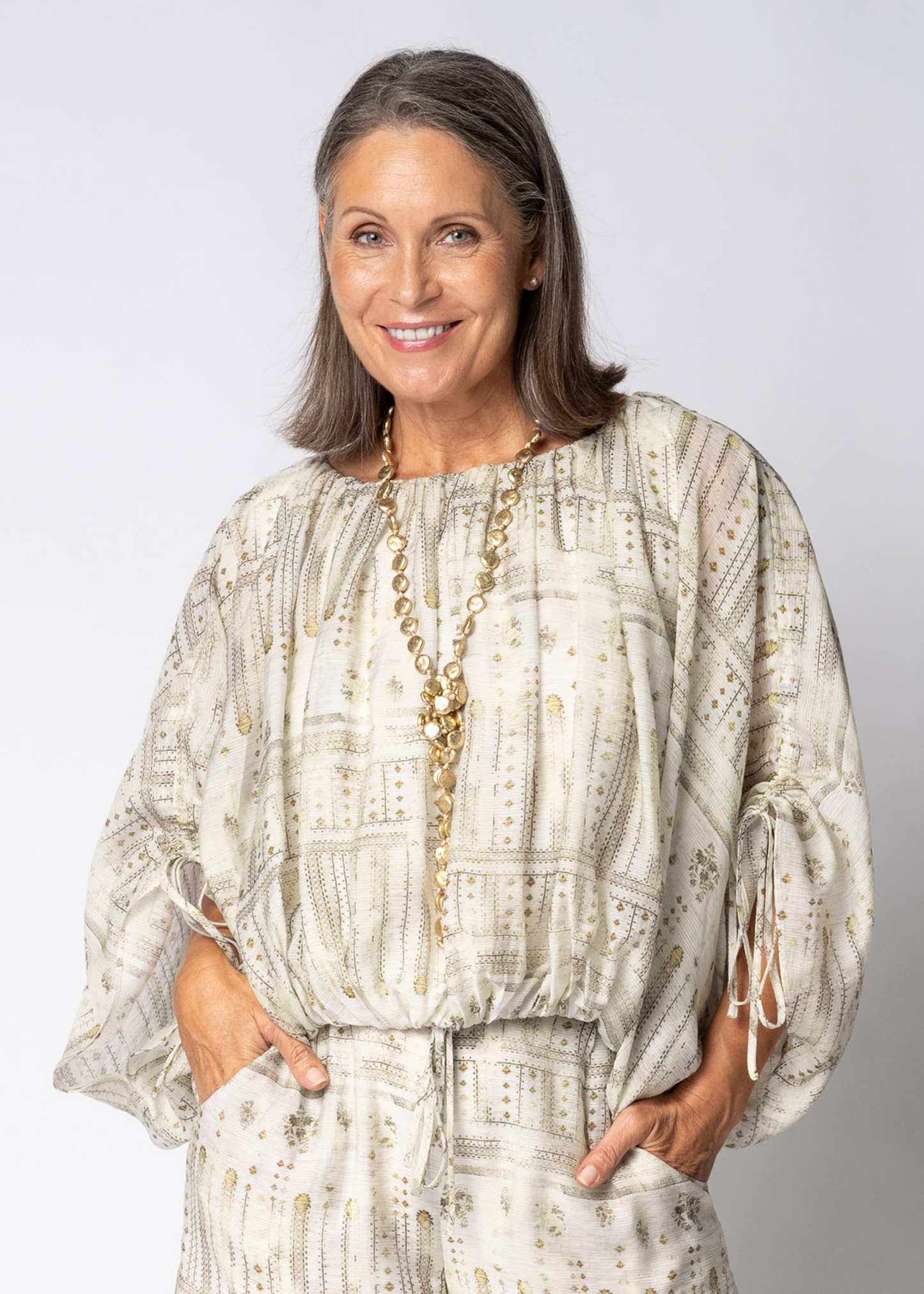 Lavinia Top in Khaki