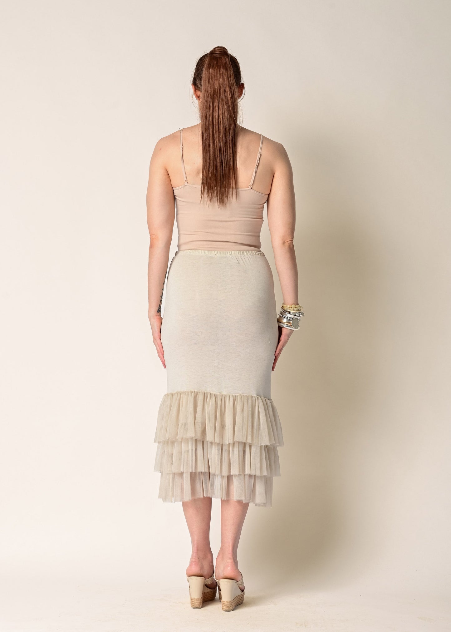 Kelsie Skirt in Latte