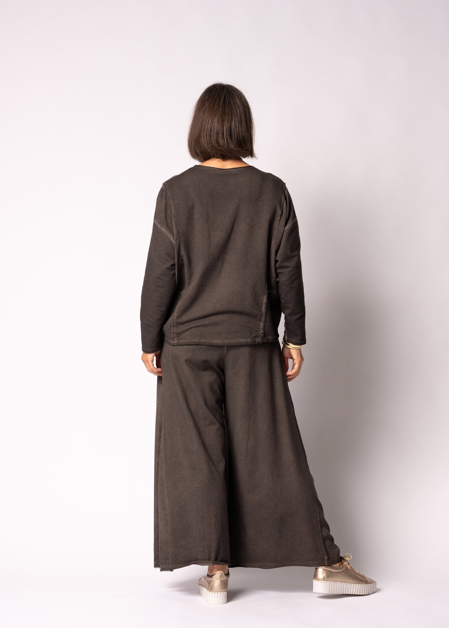 Verona Top in Chocolate Truffle