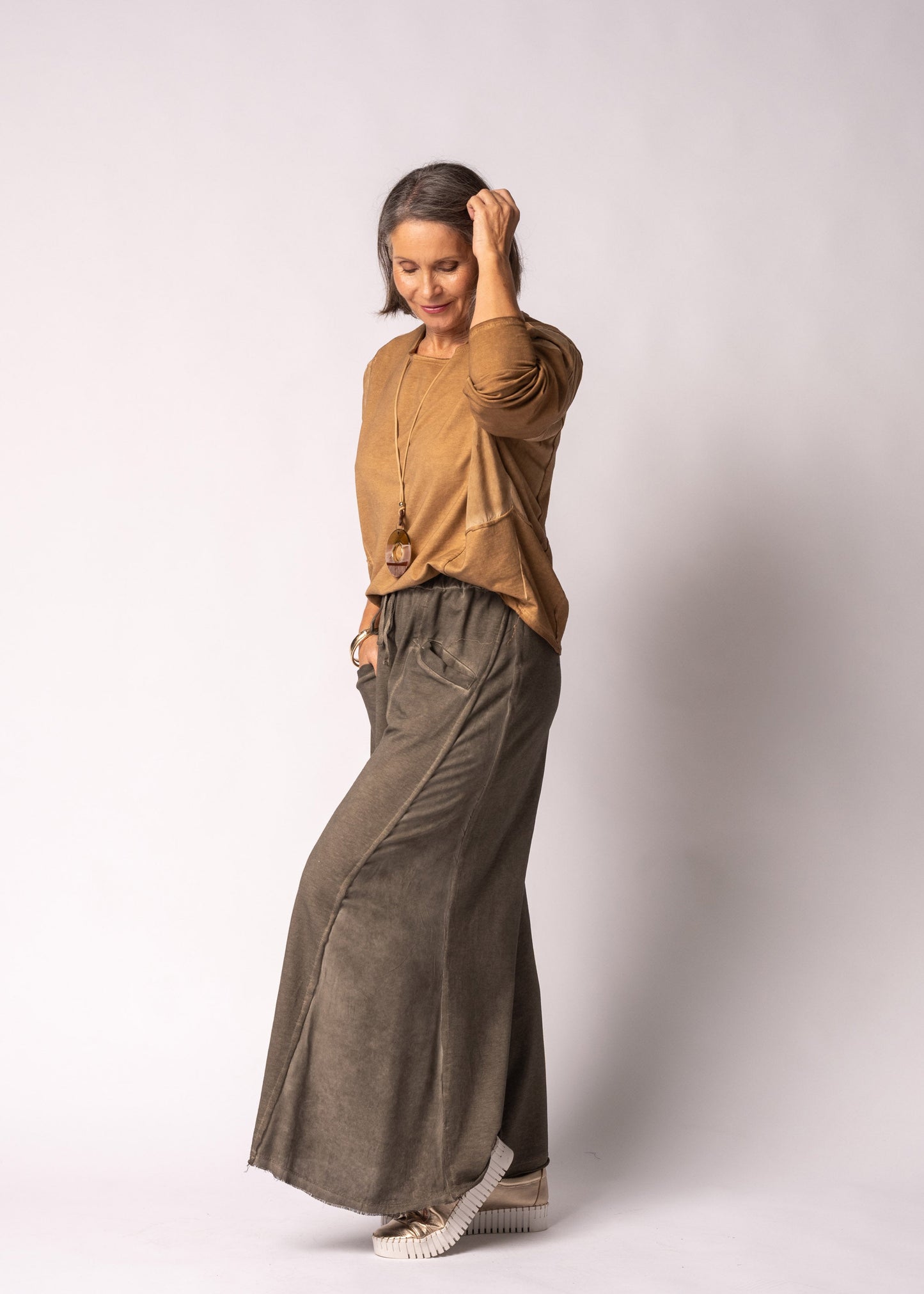 Verona Top in Sahara Sand