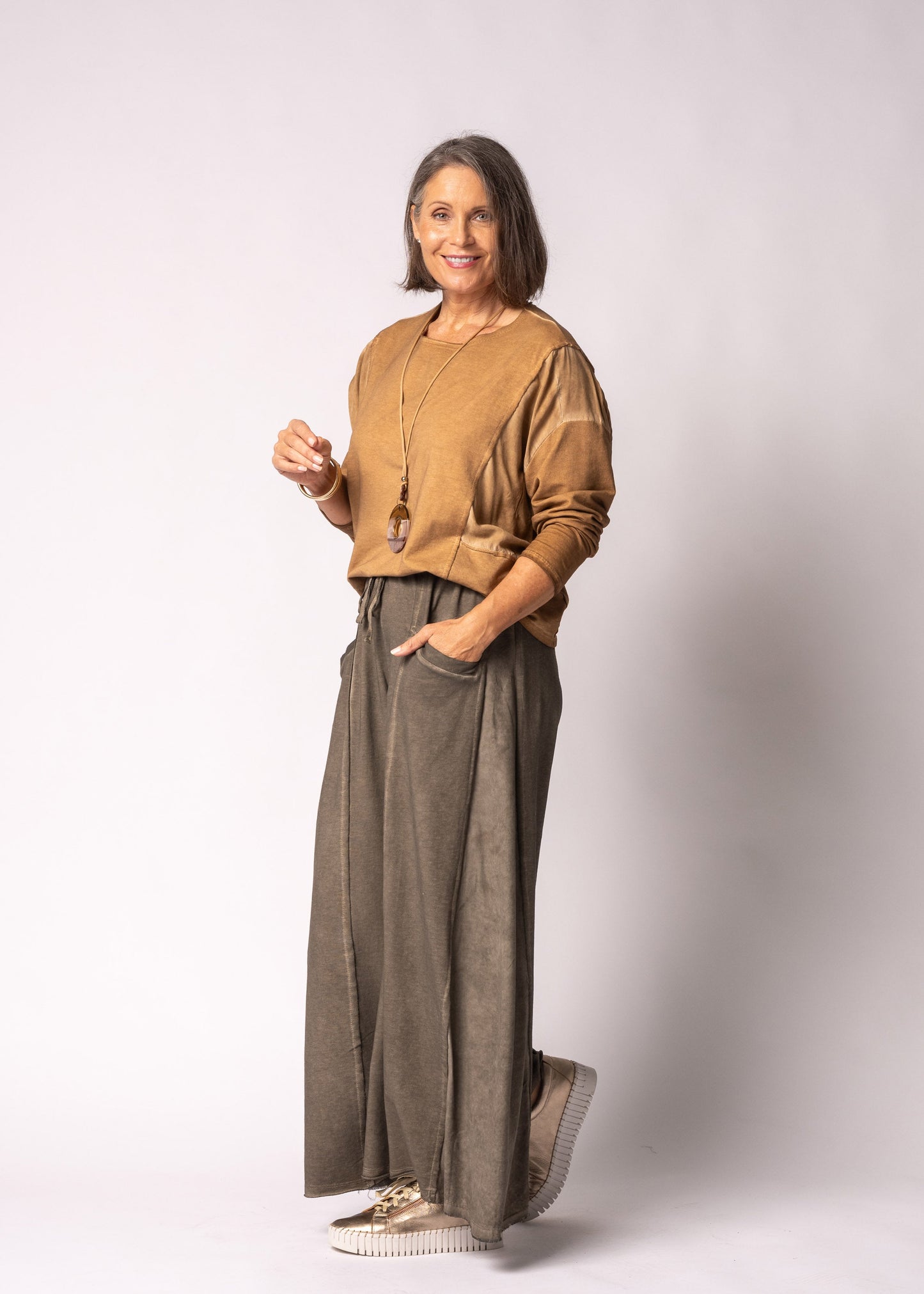 Verona Top in Sahara Sand