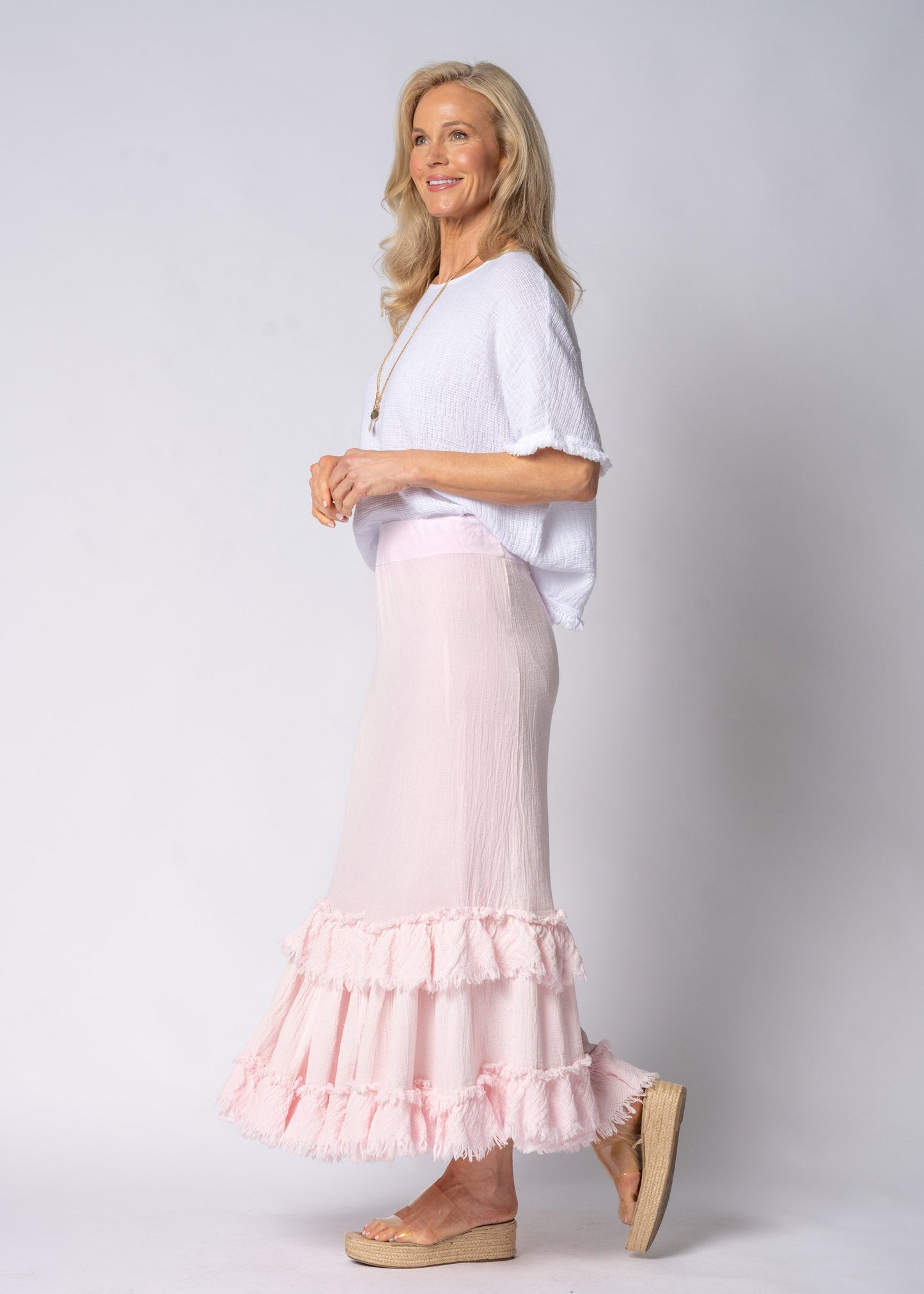 Dayma Skirt in Modena Pink