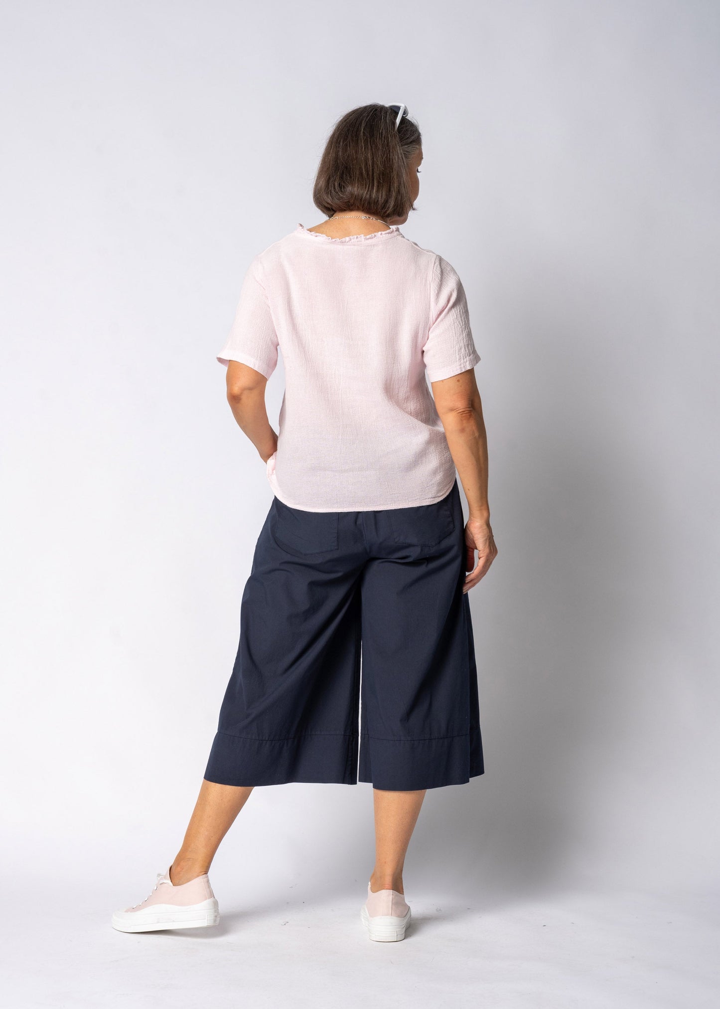 Malika Pants in Navy