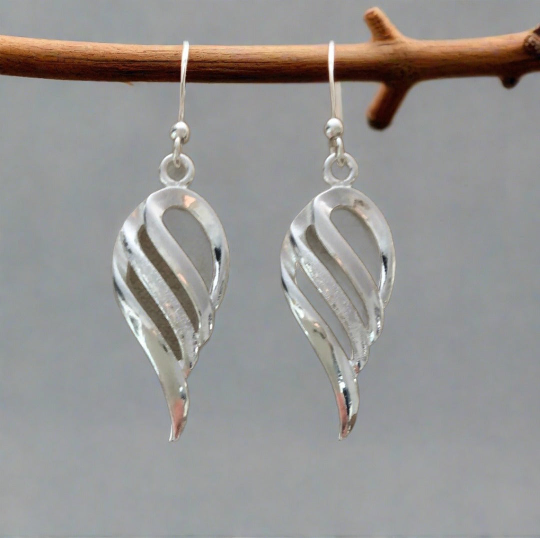 Leaf Shaped Earrings - Cheeky Goddess