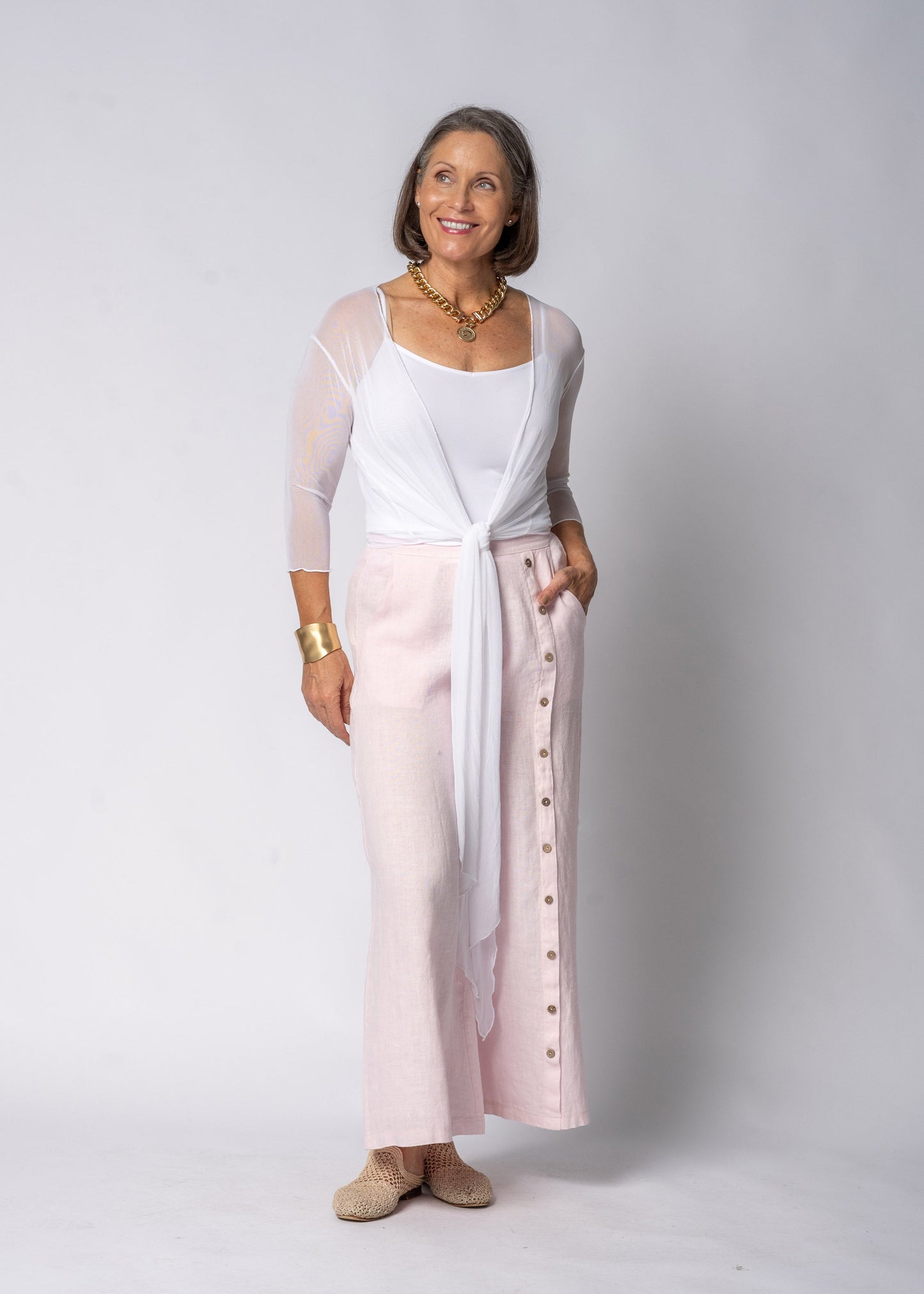 Thalia Top in White