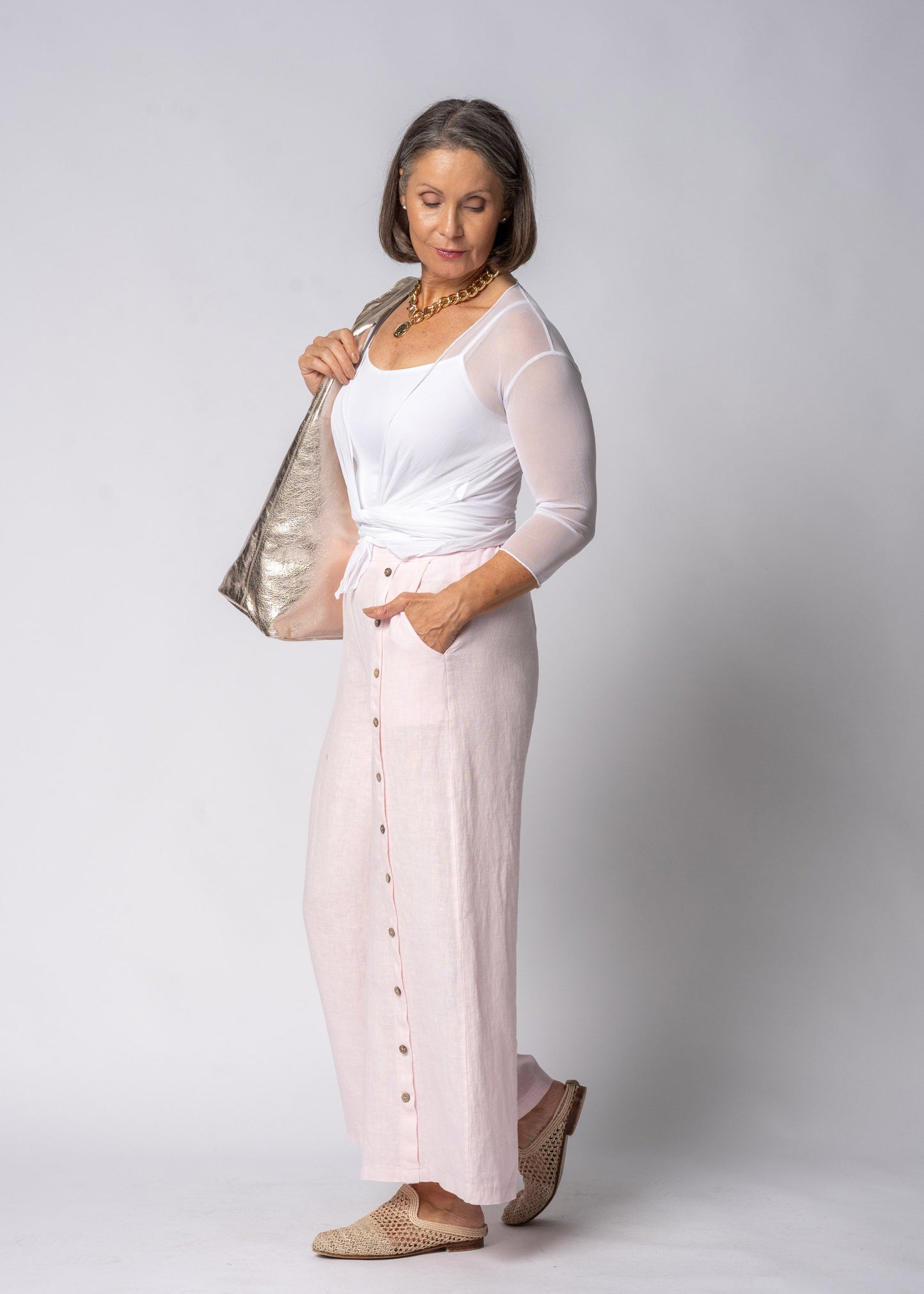 Thalia Top in White
