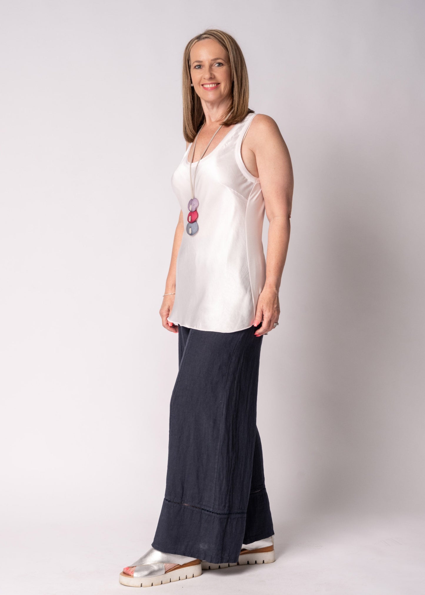 Toyah Singlet in Modena Pink