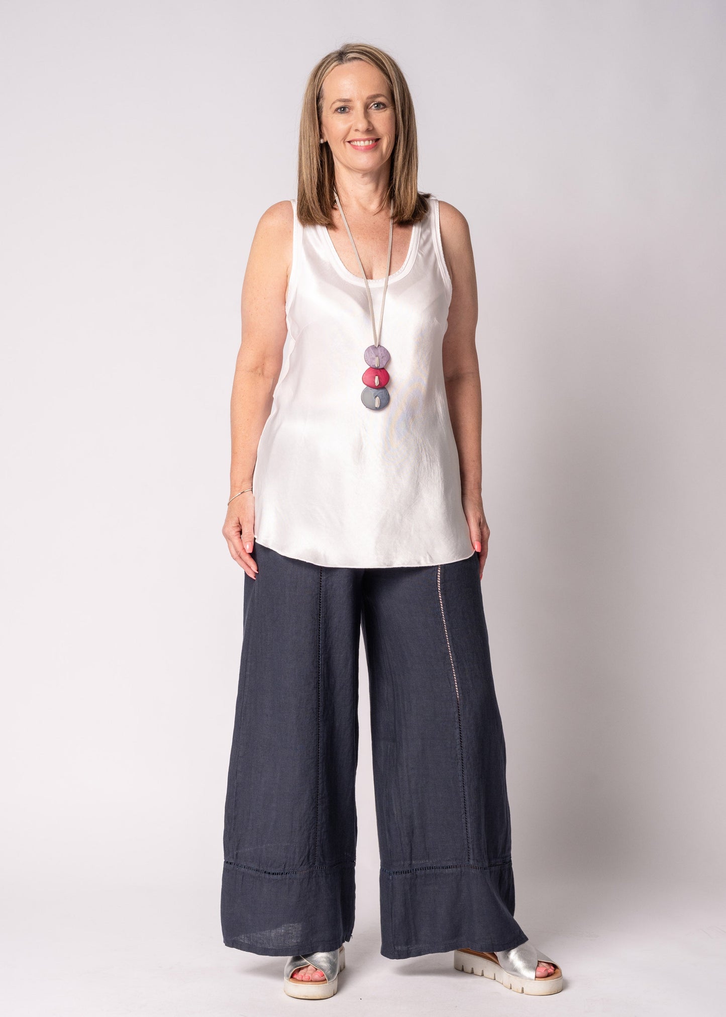 Toyah Singlet in Modena Pink