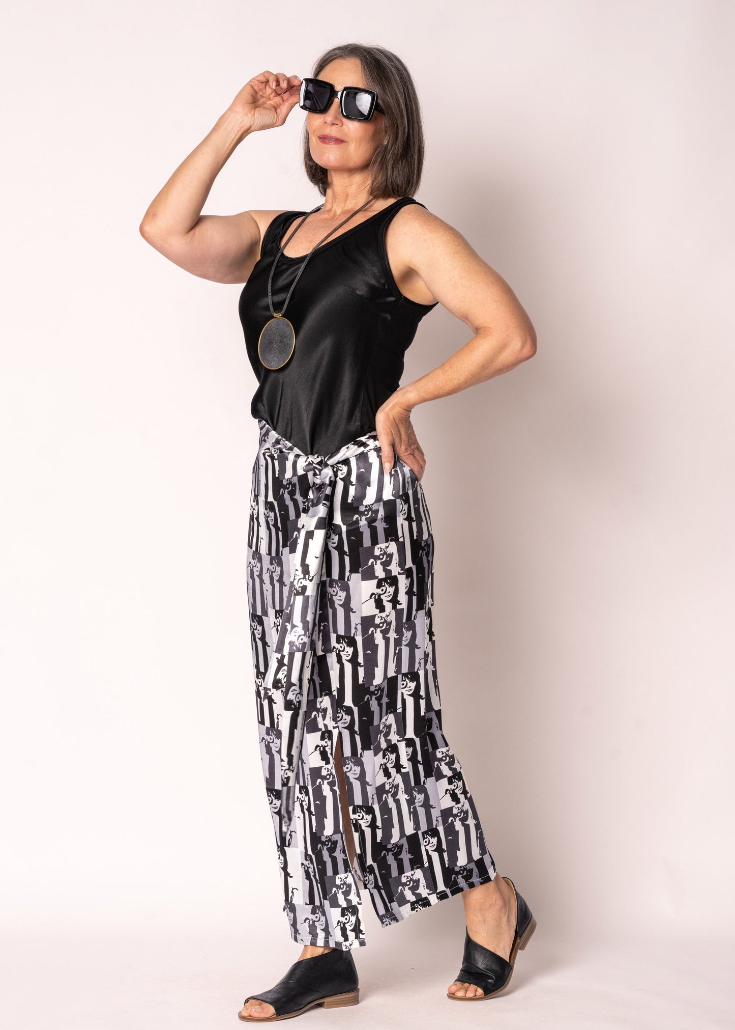 Gracina Skirt in Granite