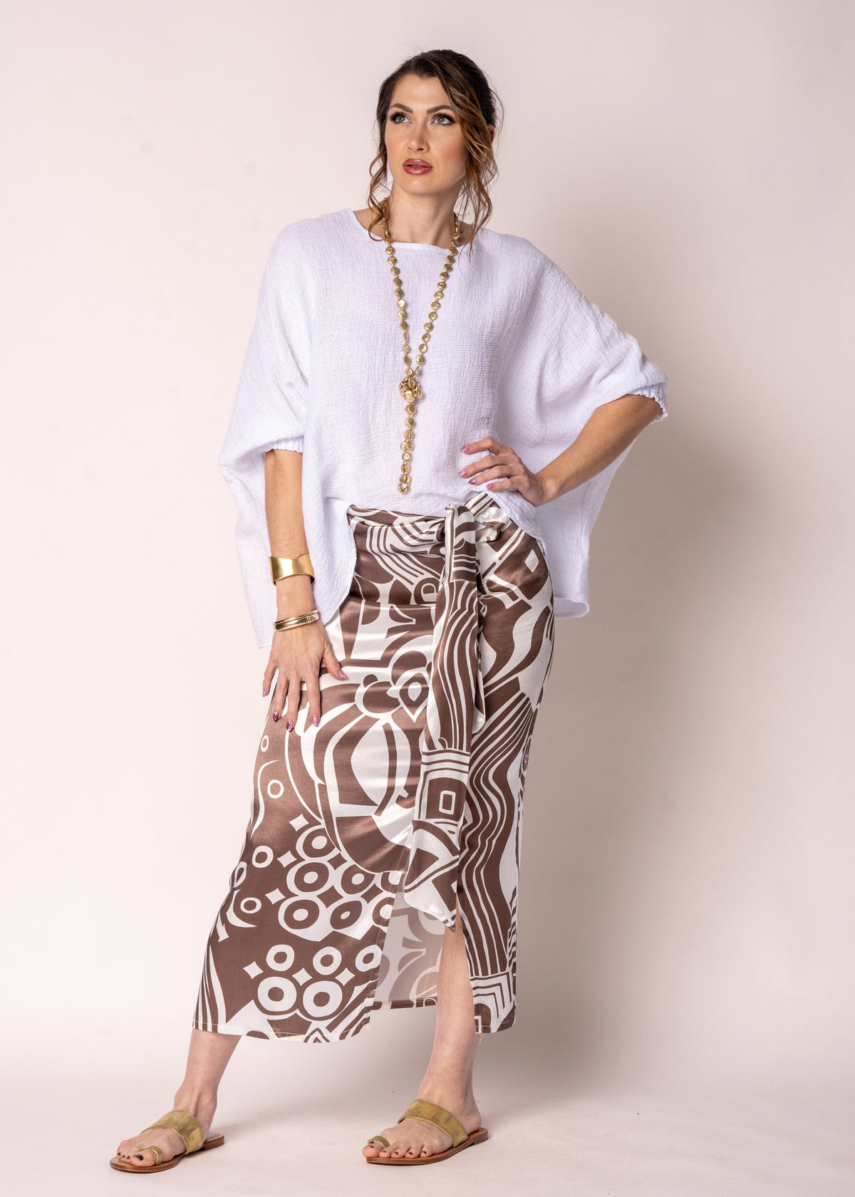 Gracina Skirt in Mocha