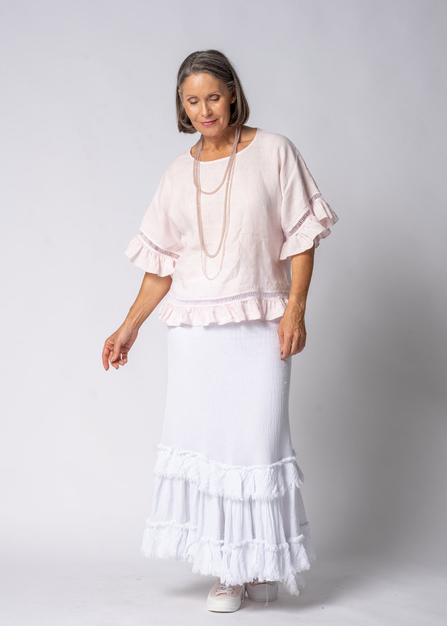 Dayma Skirt in White
