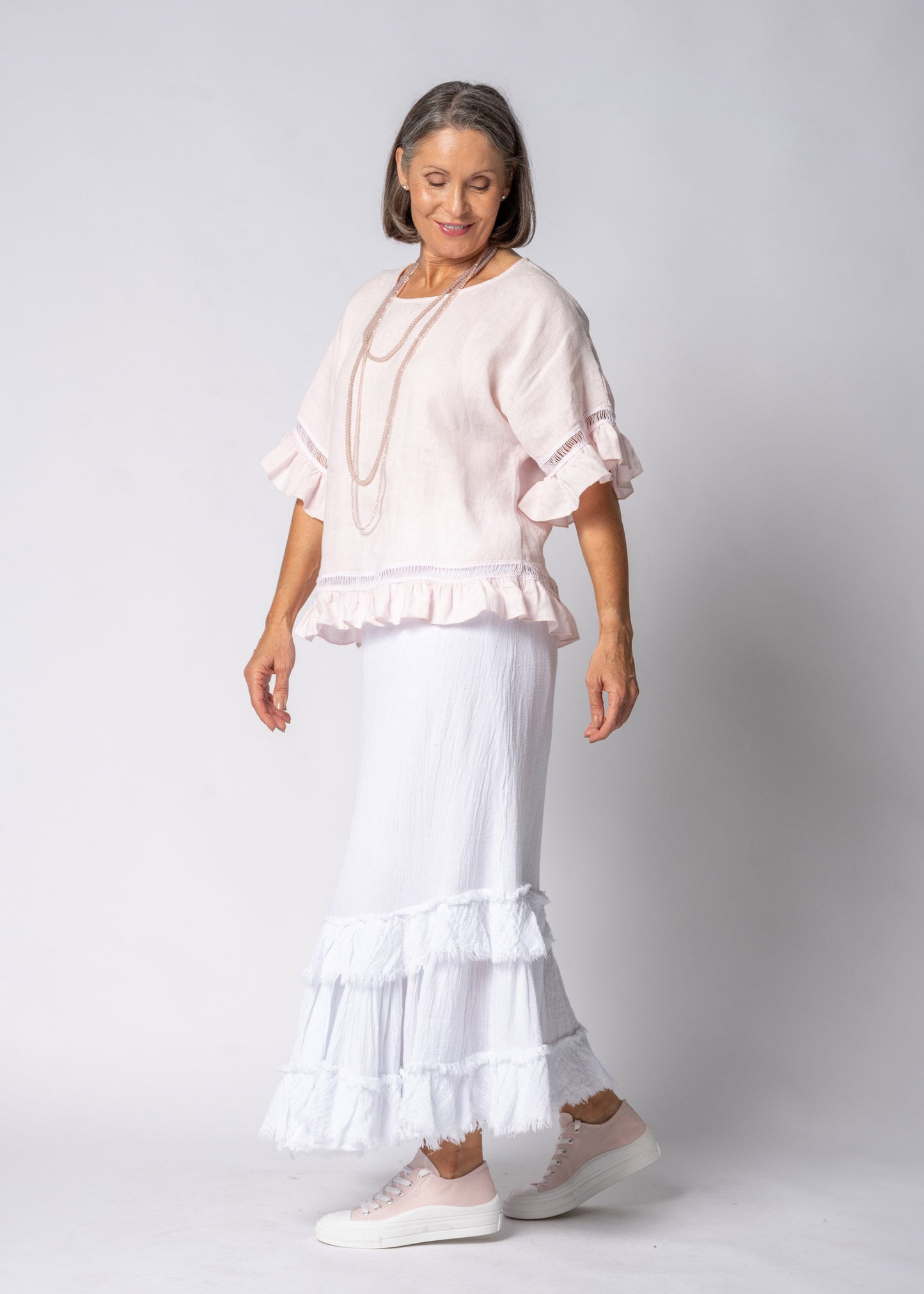 Dayma Skirt in White