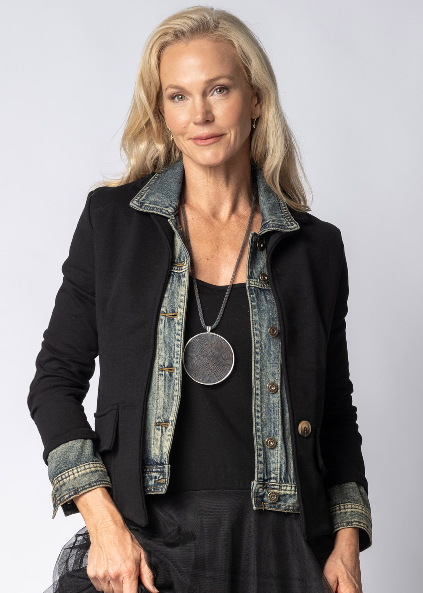 Avenna Jacket in Onyx