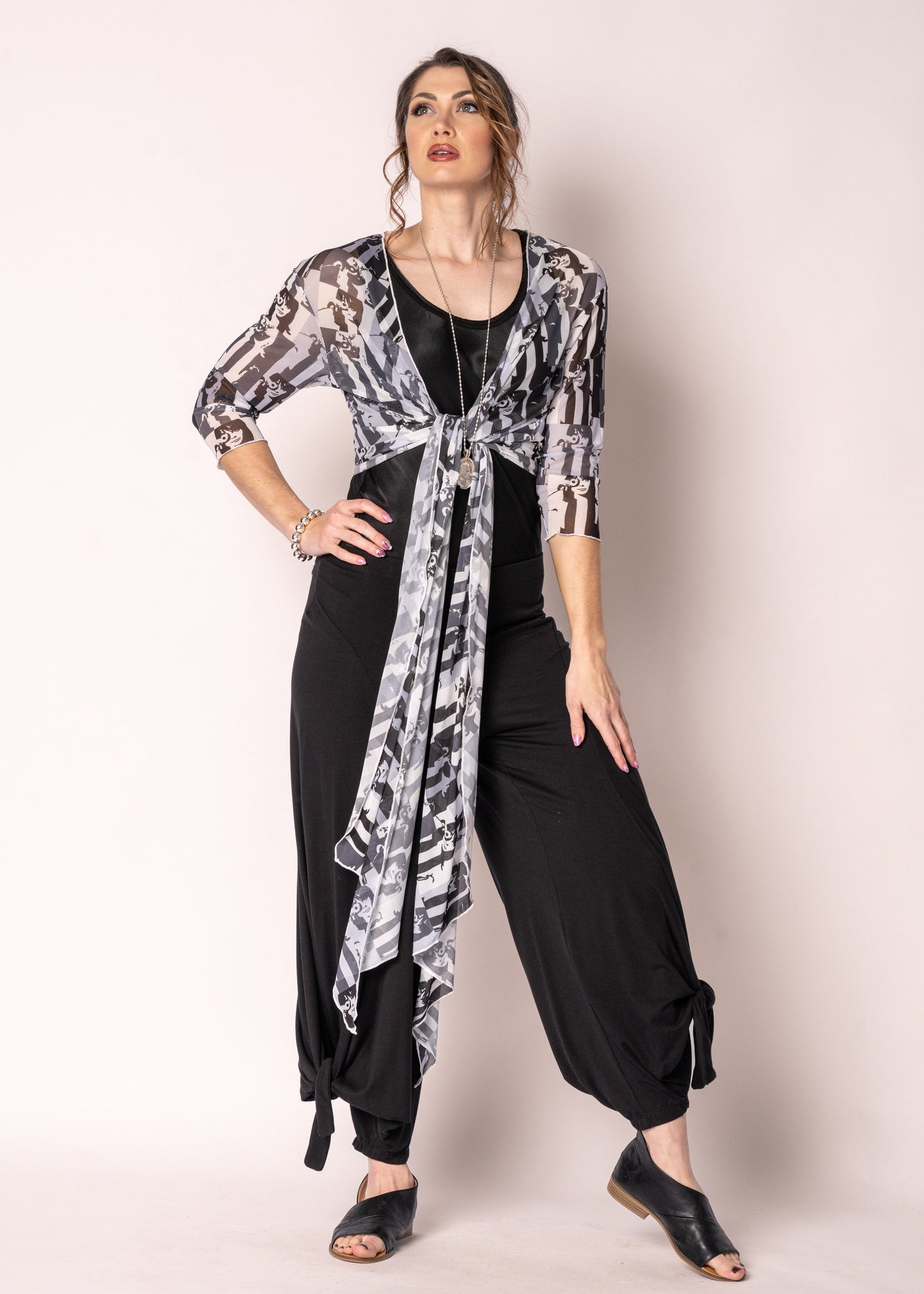 Thalia Top in Granite