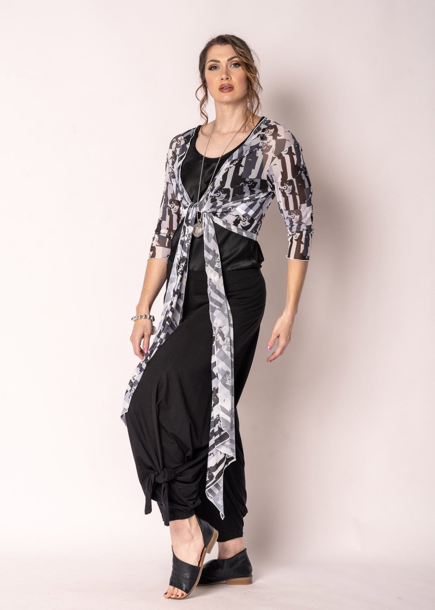 Thalia Top in Granite
