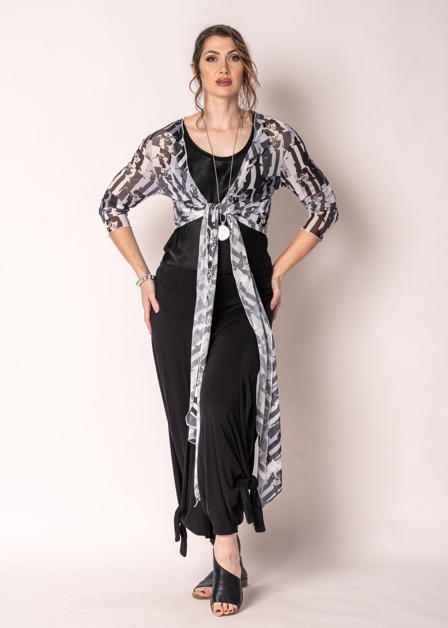 Thalia Top in Granite