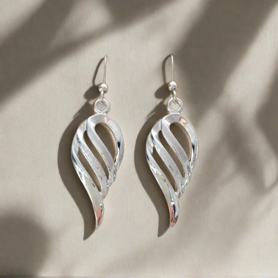 Leaf Shaped Earrings - Cheeky Goddess