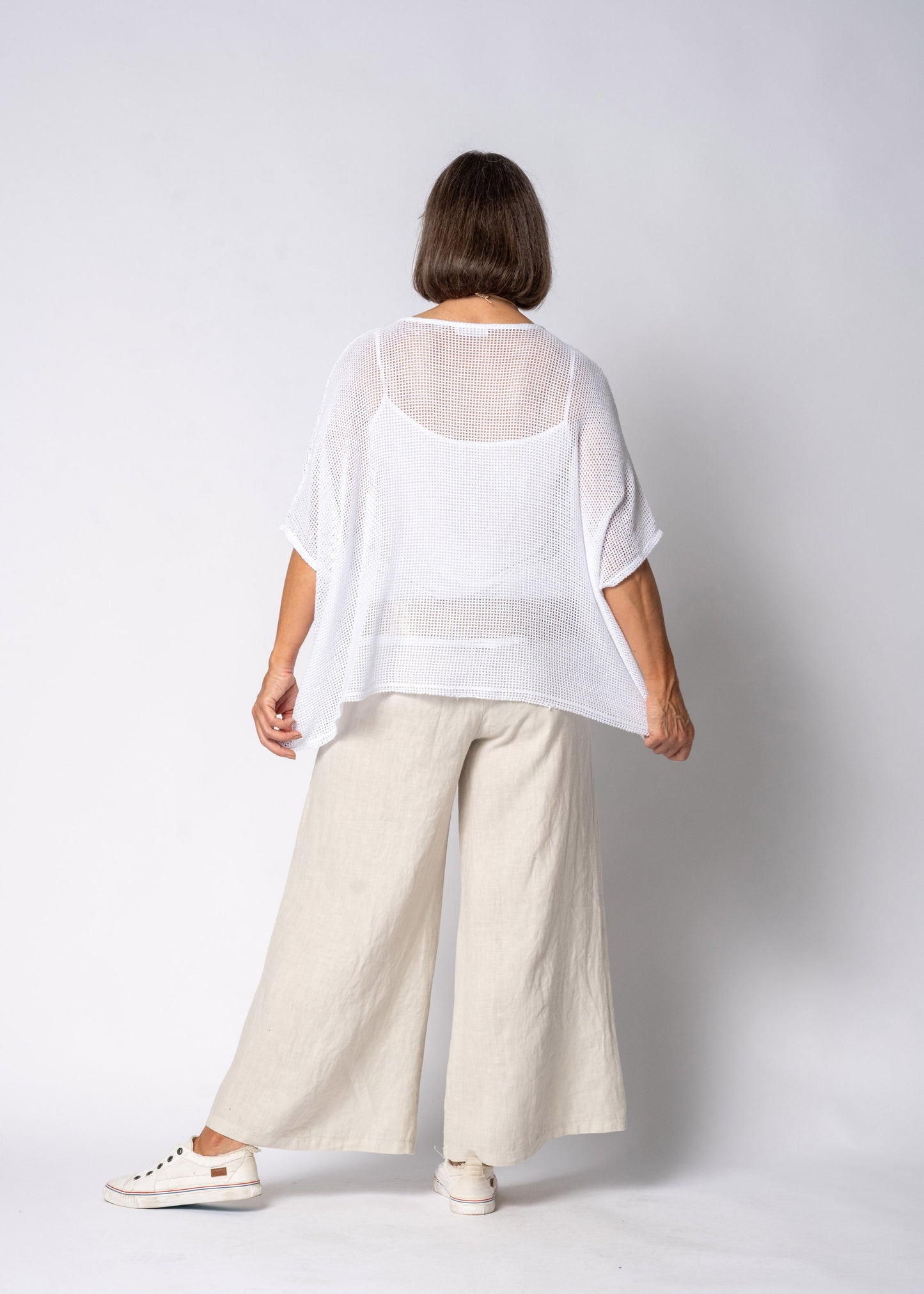 Clair Linen Pants in Latte