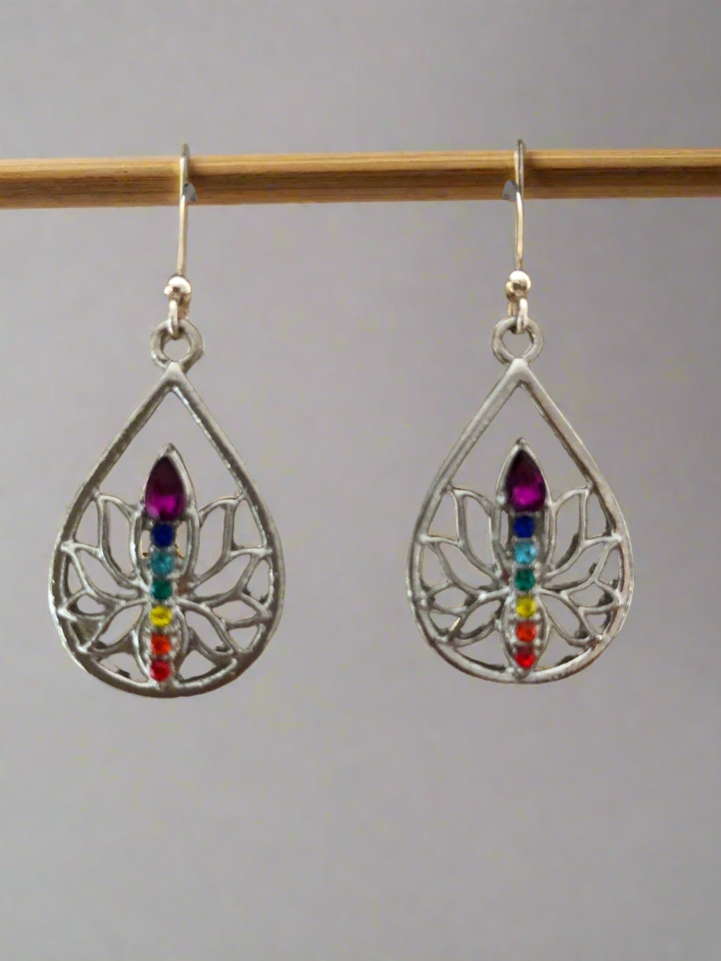 Chakra Drop Earrings - Cheeky Goddess