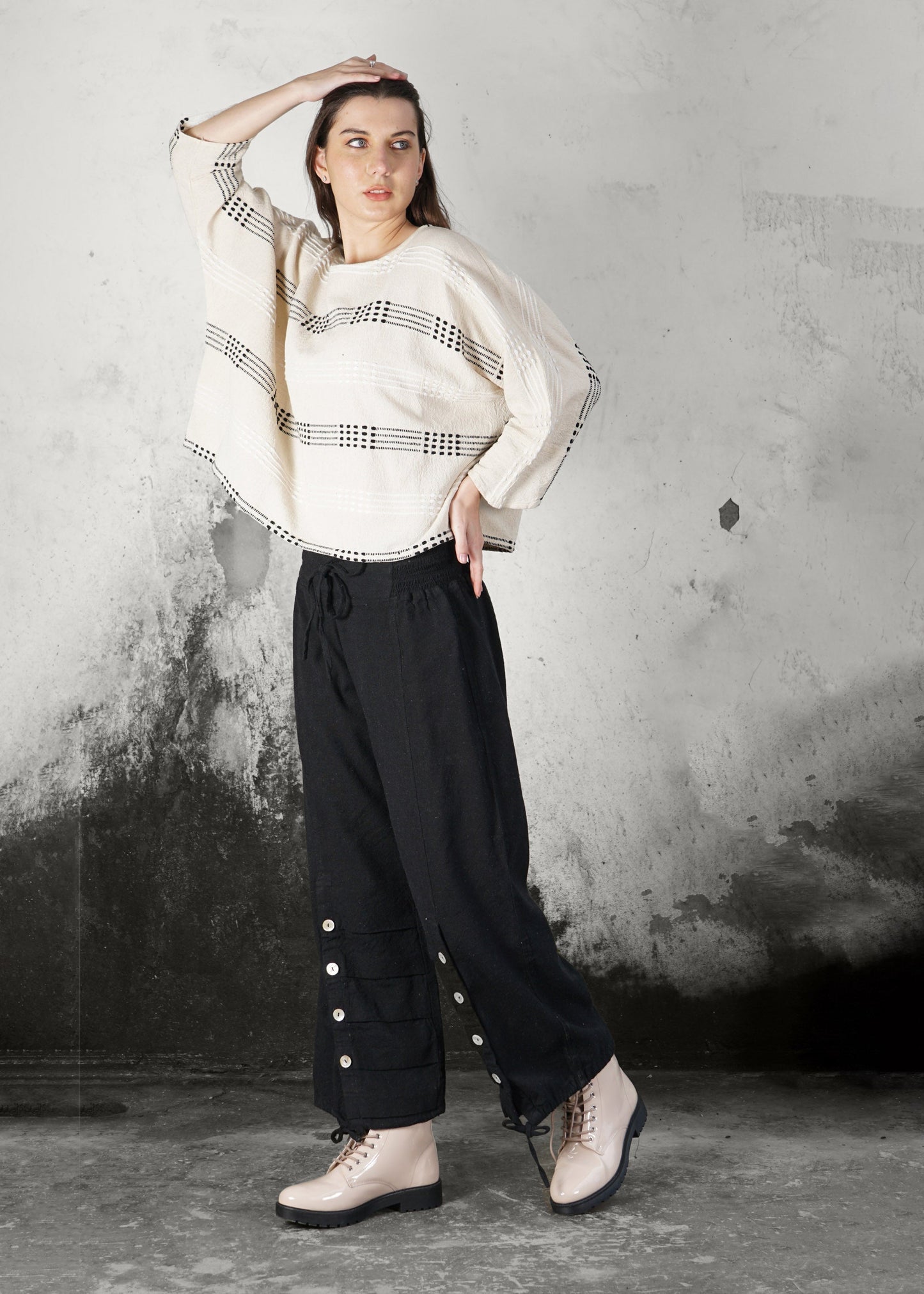 Zahara Top in Cream