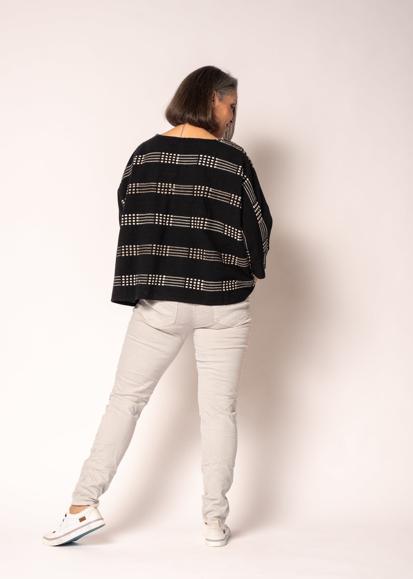 Malibu Cotton Top in Onyx