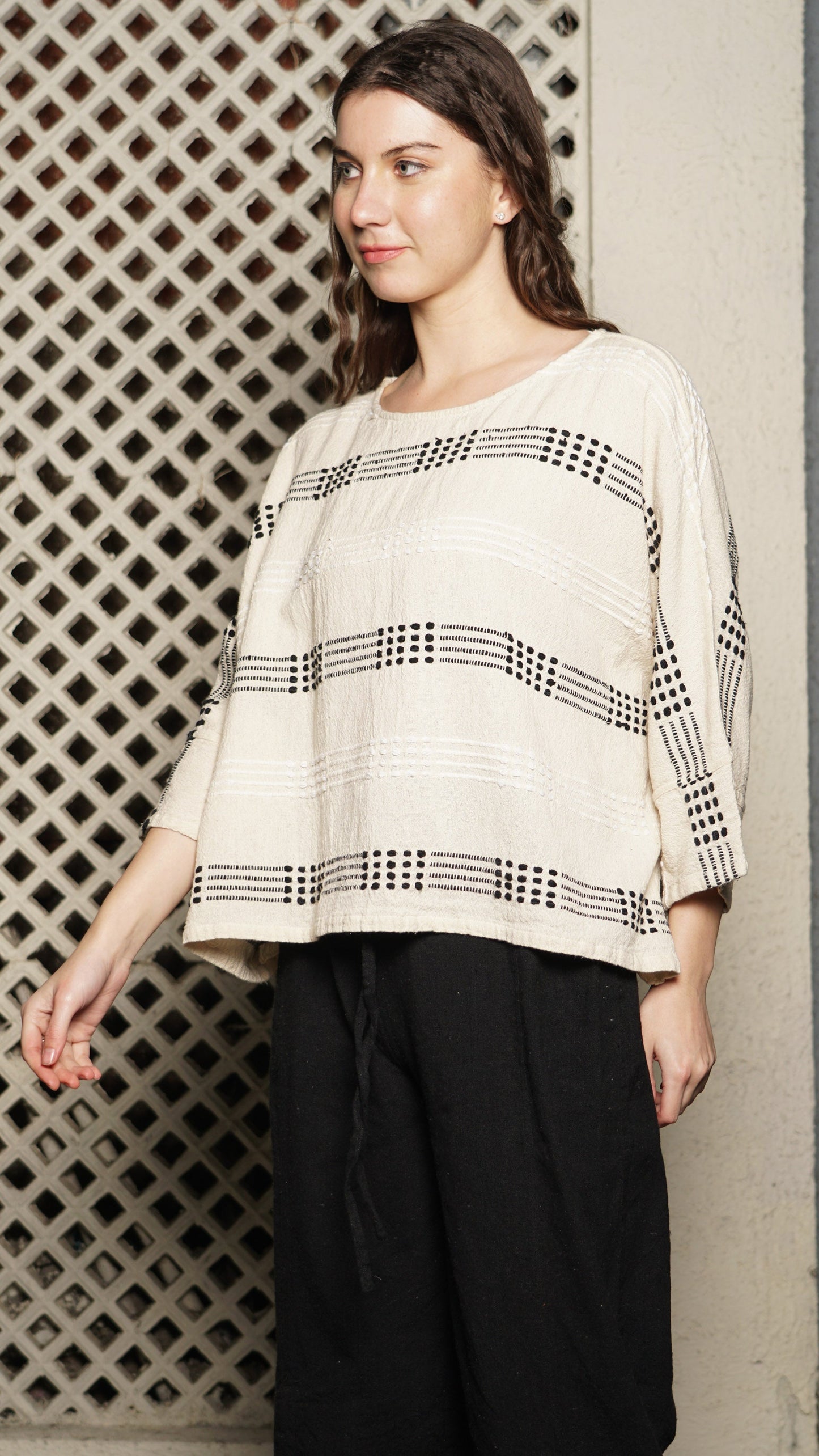 Malibu Cotton Top in Cream